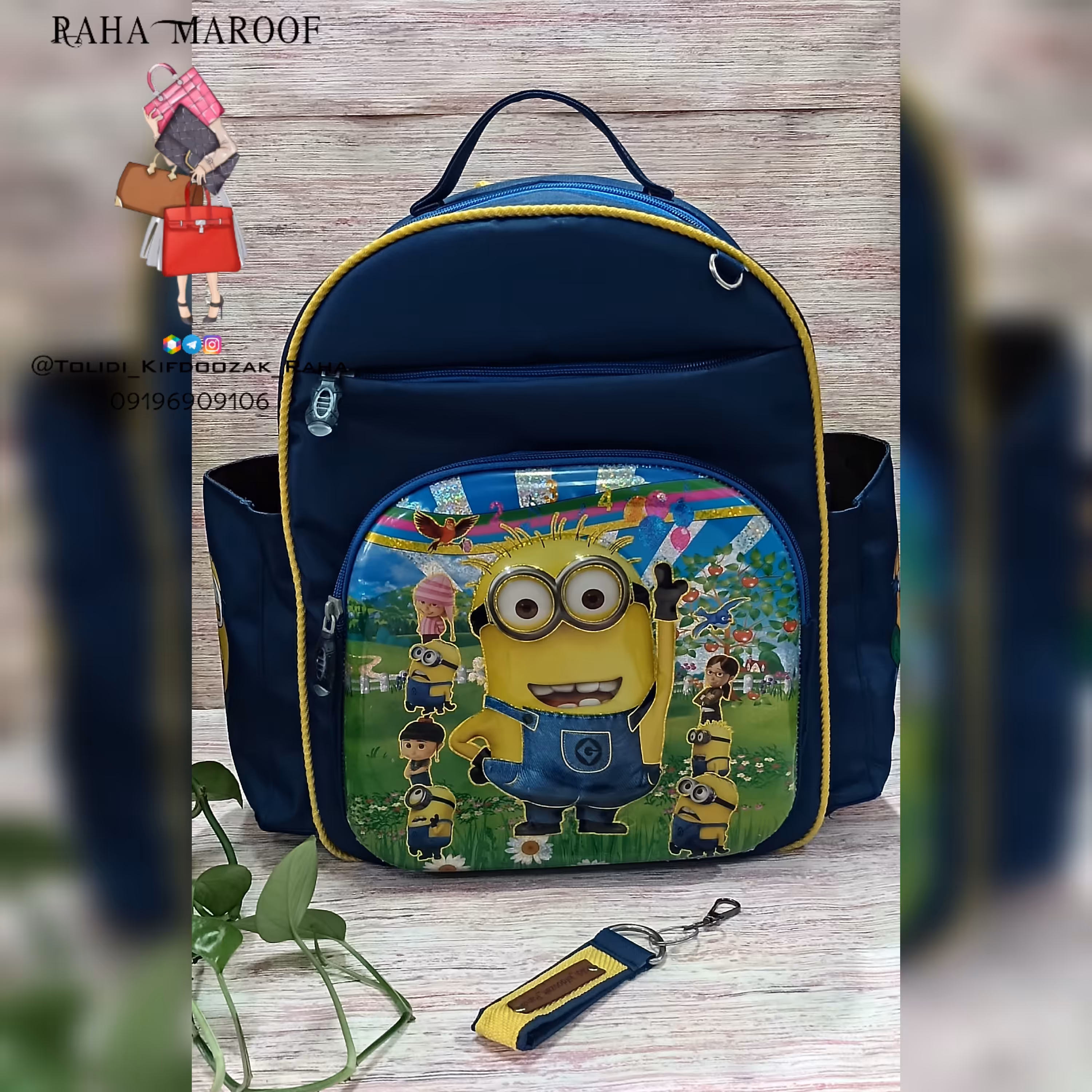 کوله پشتی مدرسه مناسب کلاس اول دوم سوم