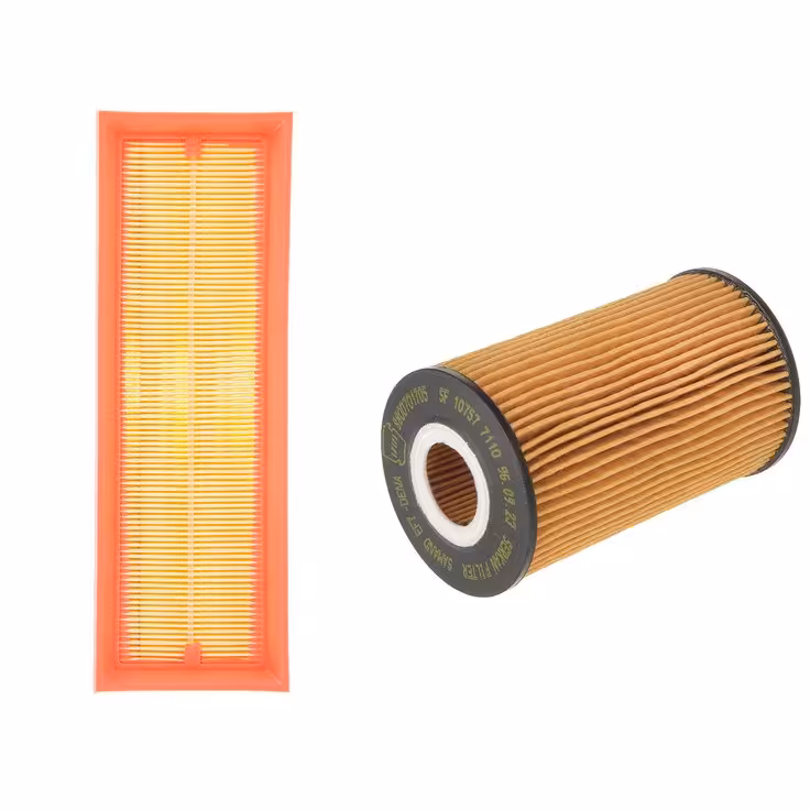 فیلتر روغن خودرو سرکان مدل SF7110 مناسب برای سمند ملی به همراه فیلتر هوا