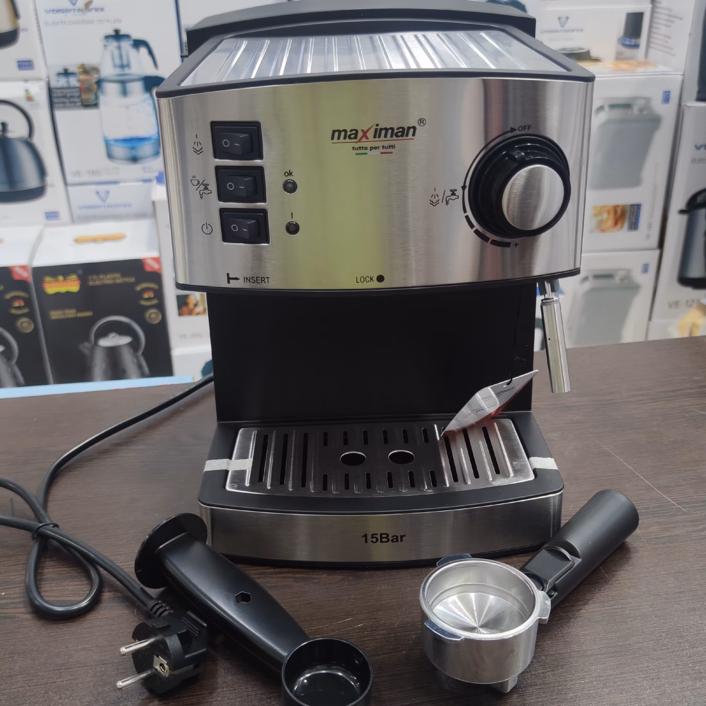 اسپرسو ساز خانگی مکسی من مدل 222 زیگما