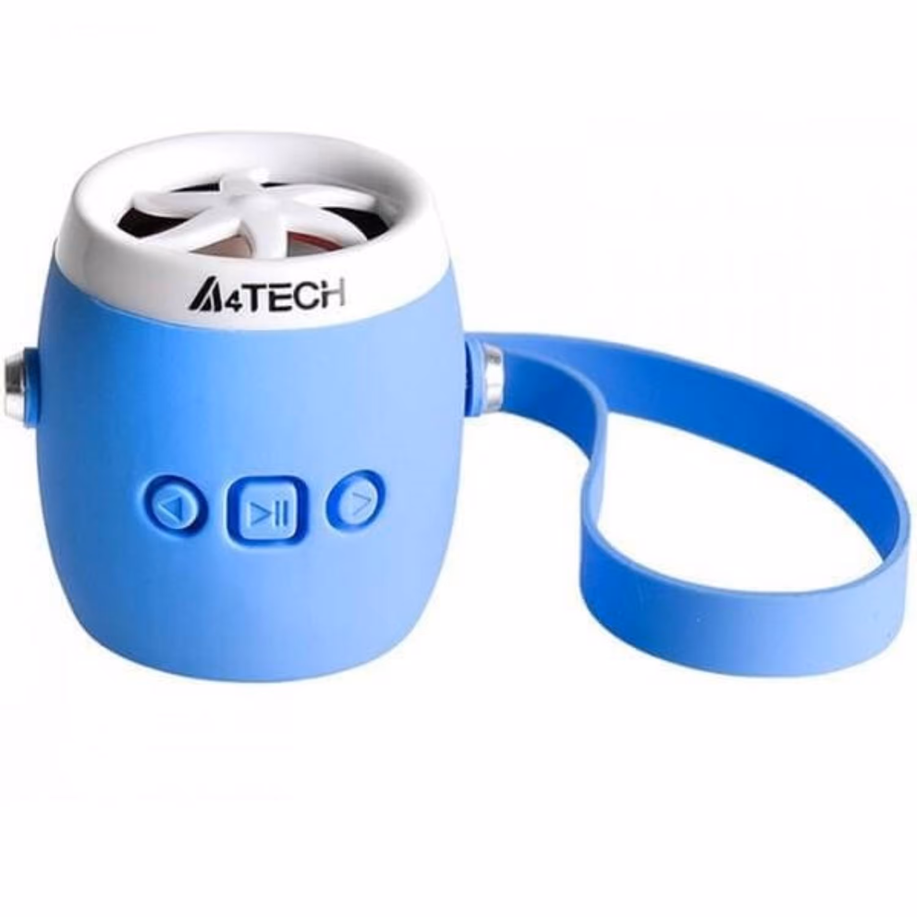 اسپیکر بلوتوثی بی سیم ای فورتک A4Tech مدل BTS-06 رنگ آبی بند دار با 12 ماه گارانتی