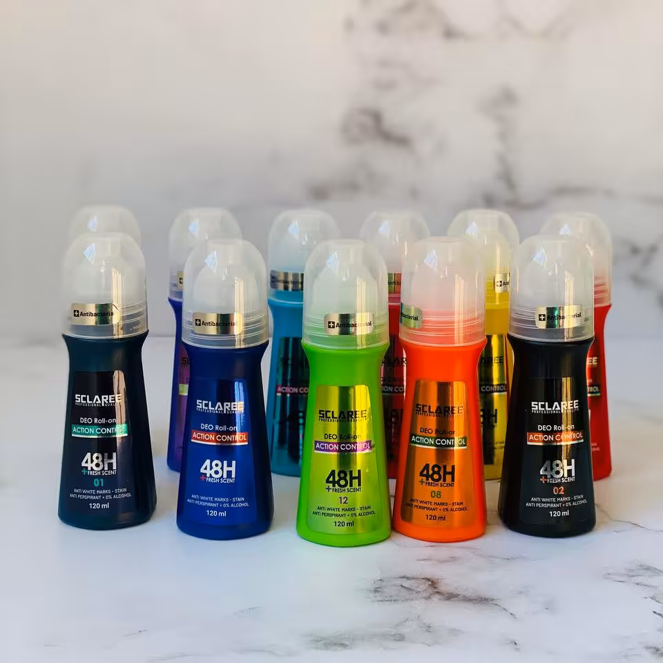 مام رول ضد تعریق اسکلاره در 12 رایحه 
