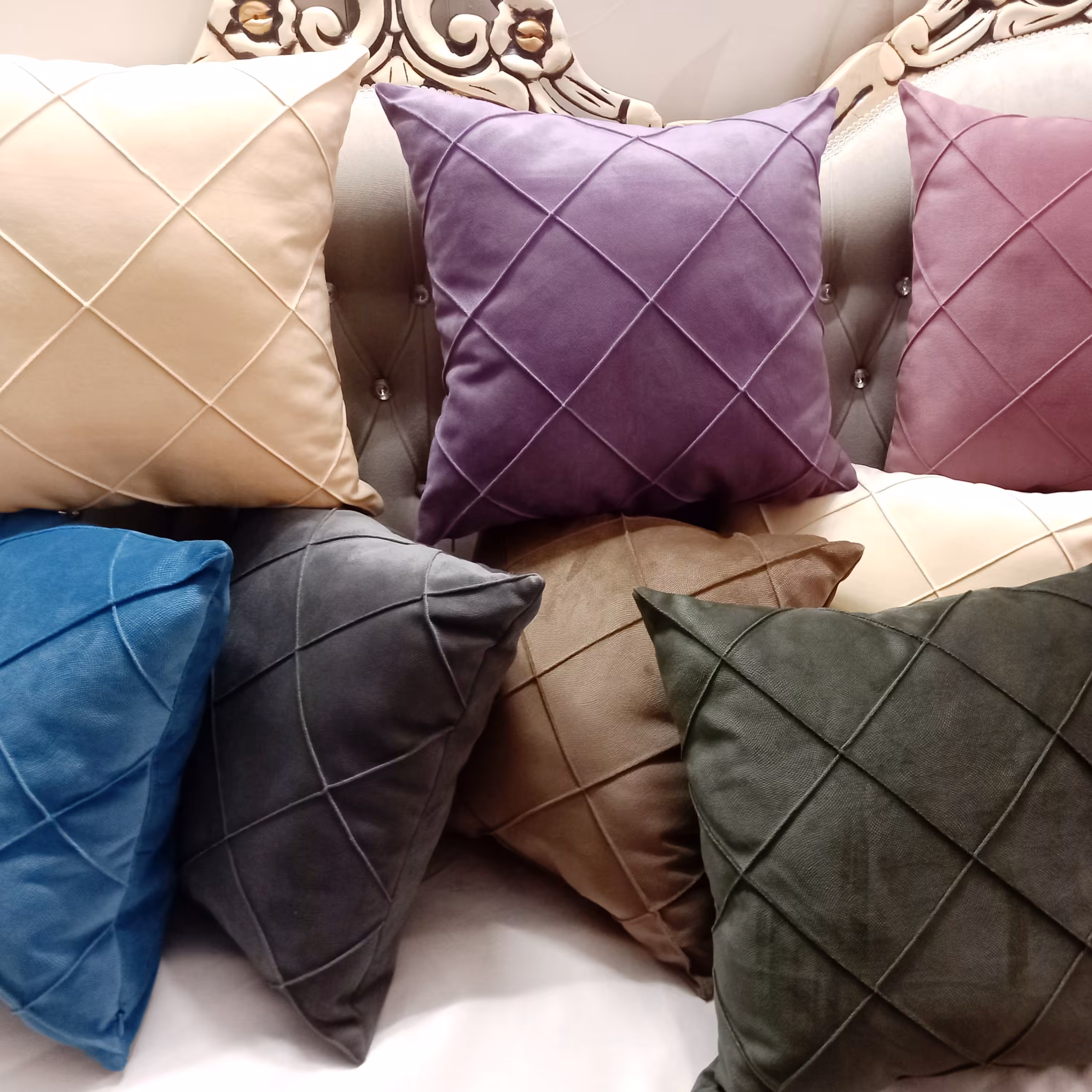 کاور کوسن  مخمل (پس کرایه)