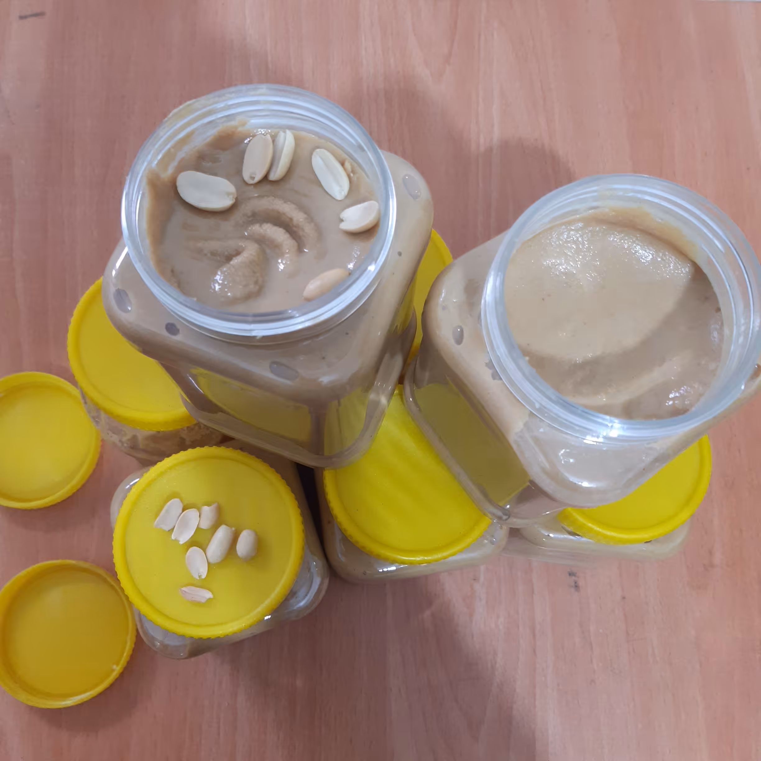 کره بادام زمینی محلی آستانه اشرفیه  (    400گرمی )