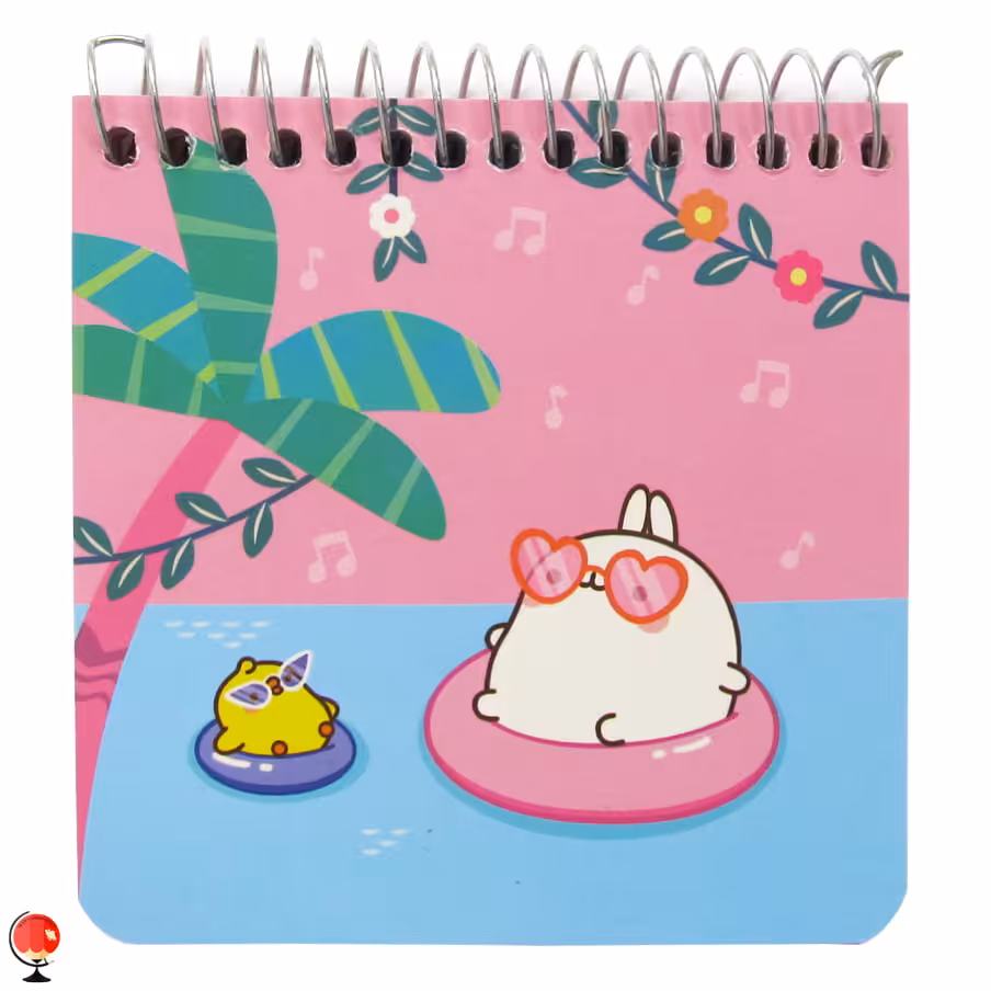 دفترچه یادداشت فانتزی مربعی سویل طرح ساحل