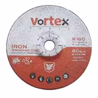 صفحه ساب ( سایش ) آهن 180 میلی متر ورتکس
