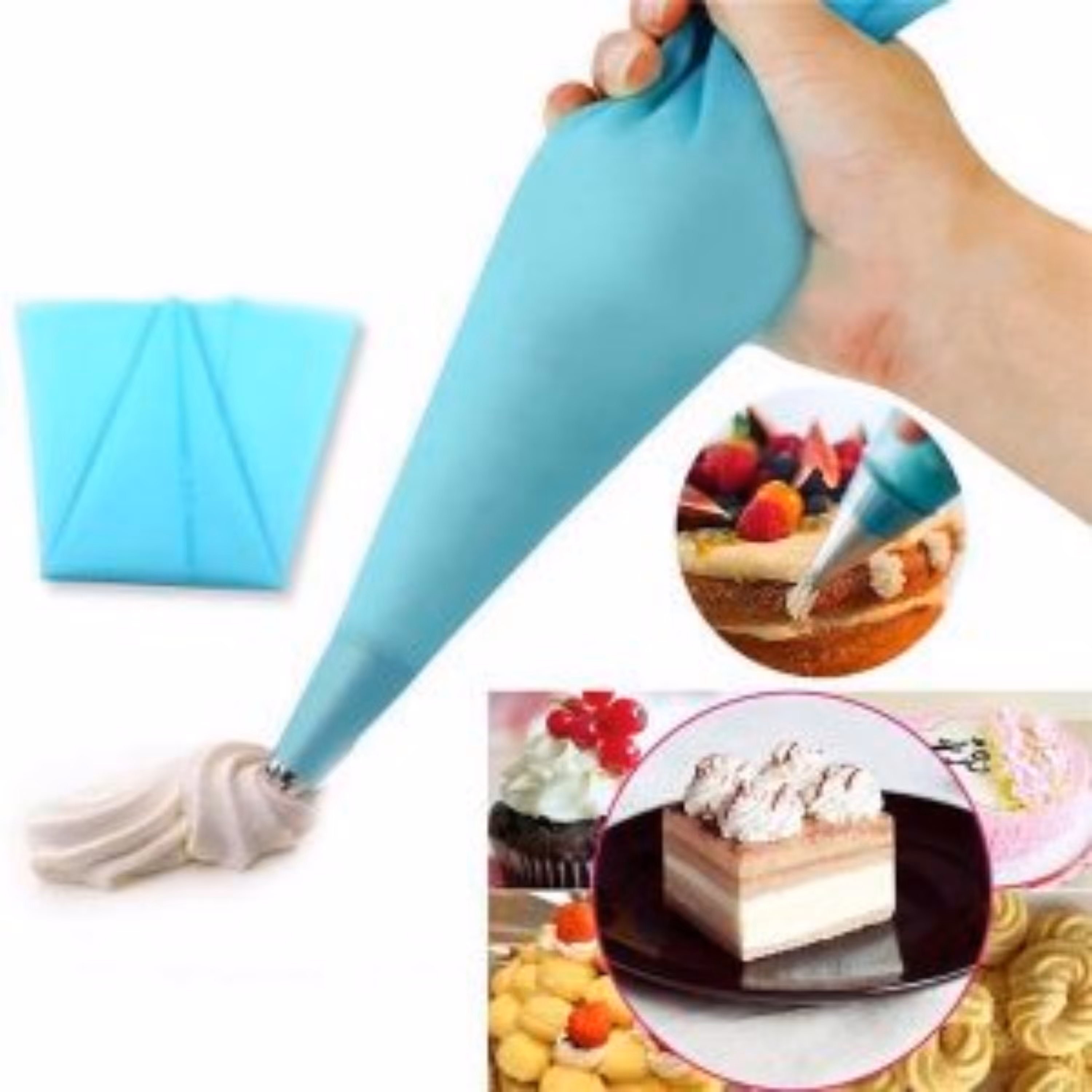 قیف پارچه ایی آبی