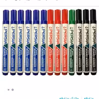 ماژیک وایت برد پرشیا بسته 12 عددی رنگ ابی