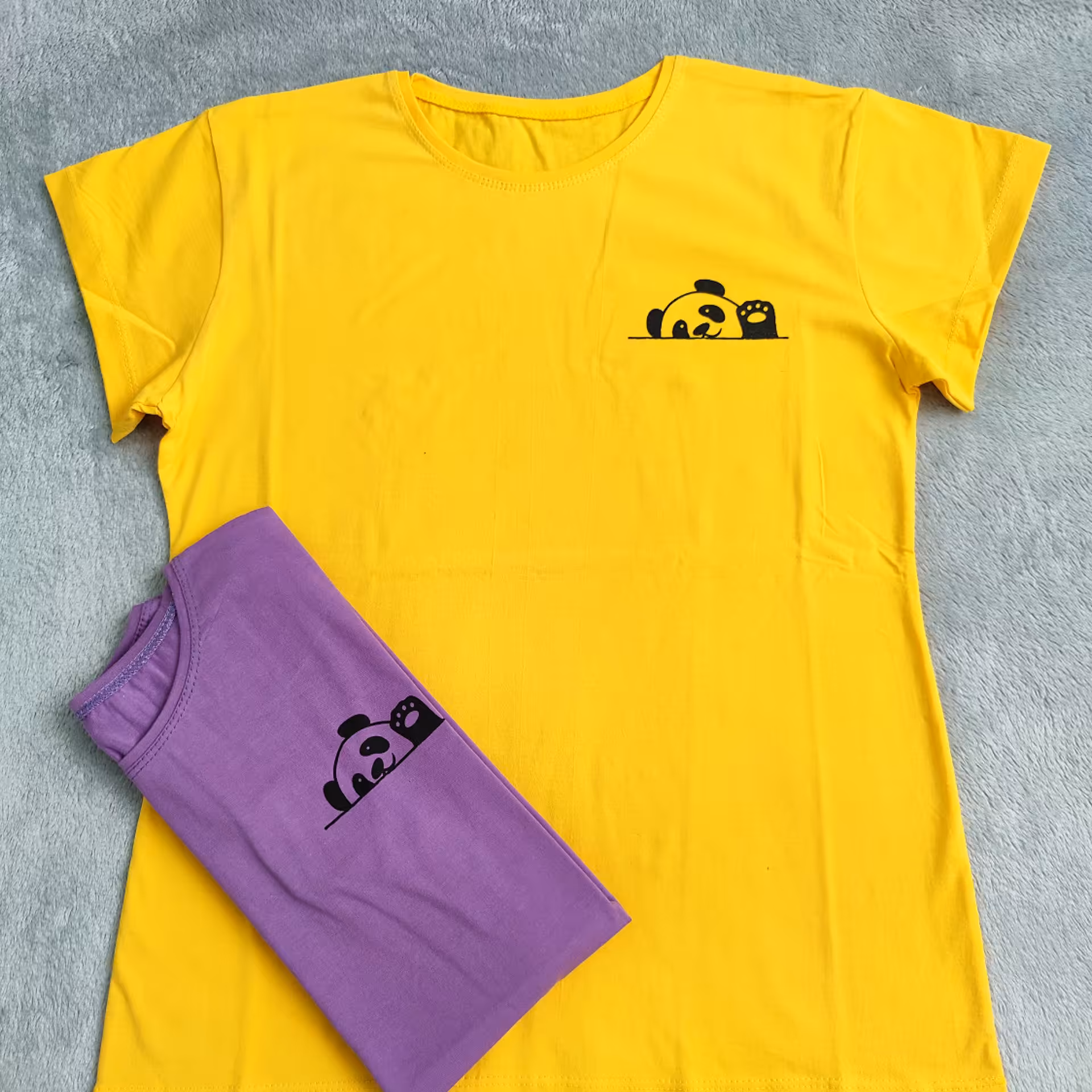 تیشرت نخ پنبه پاندا