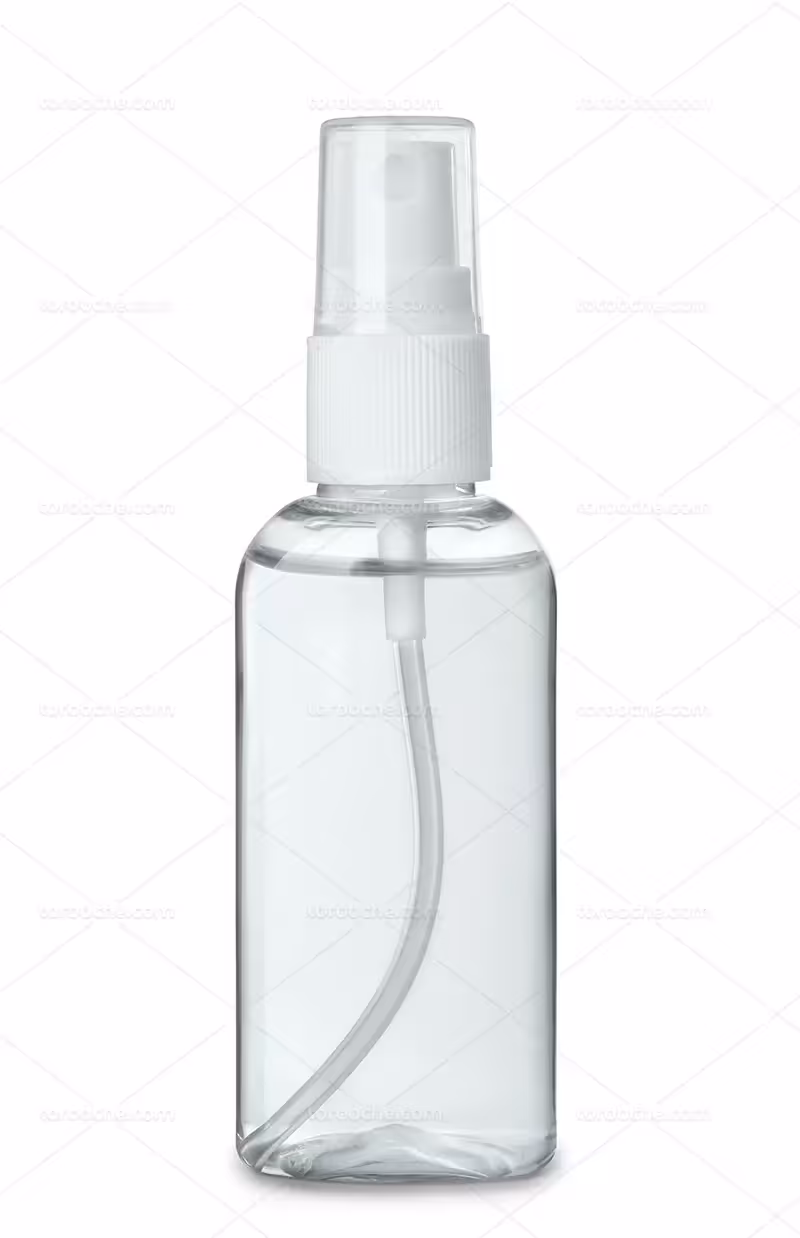 عکس ظرف اسپری شفاف | گرافیک با طعم تربچه