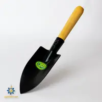 بیلچه باغبانی با دسته چوبی گلچین 