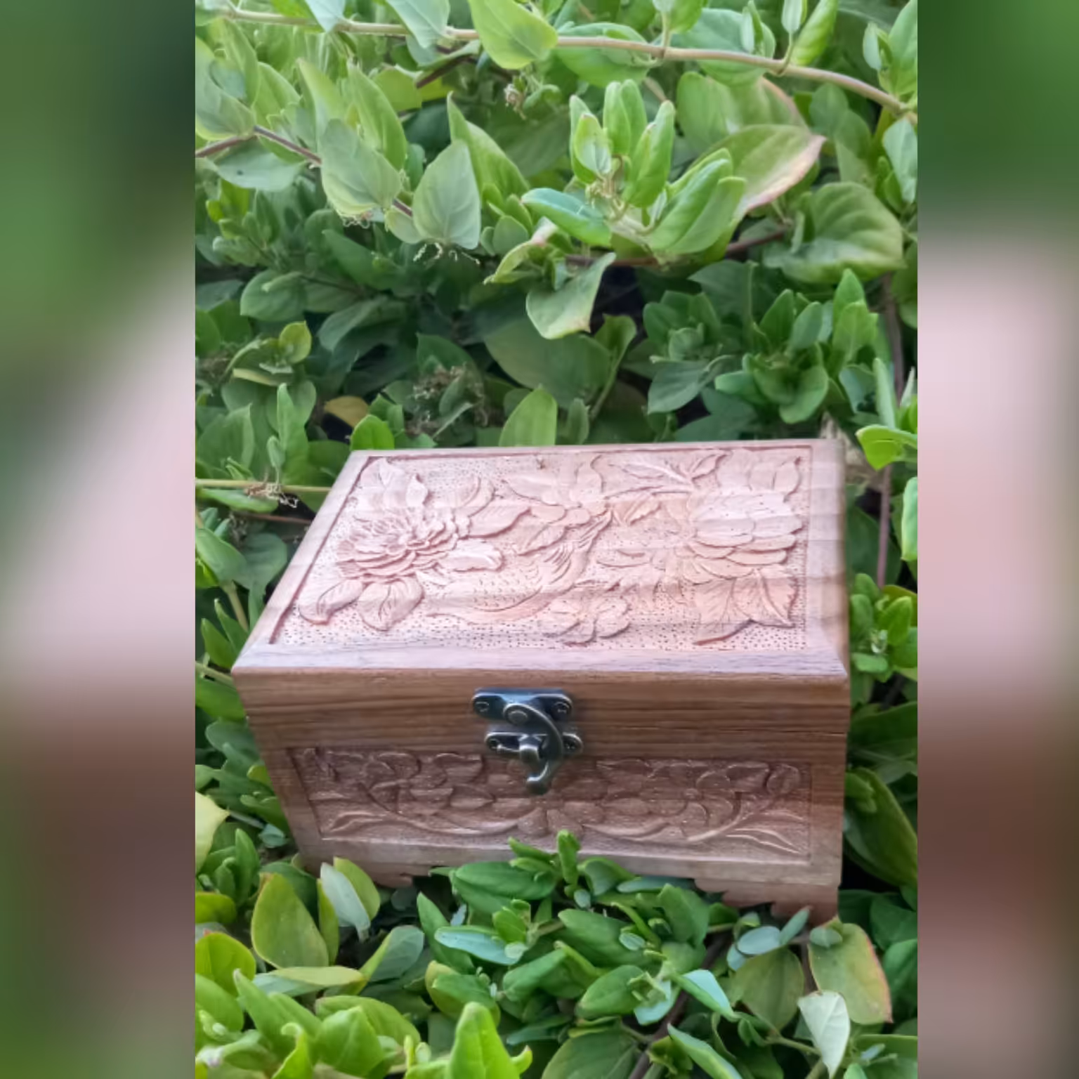 جعبه جواهرات منبت 