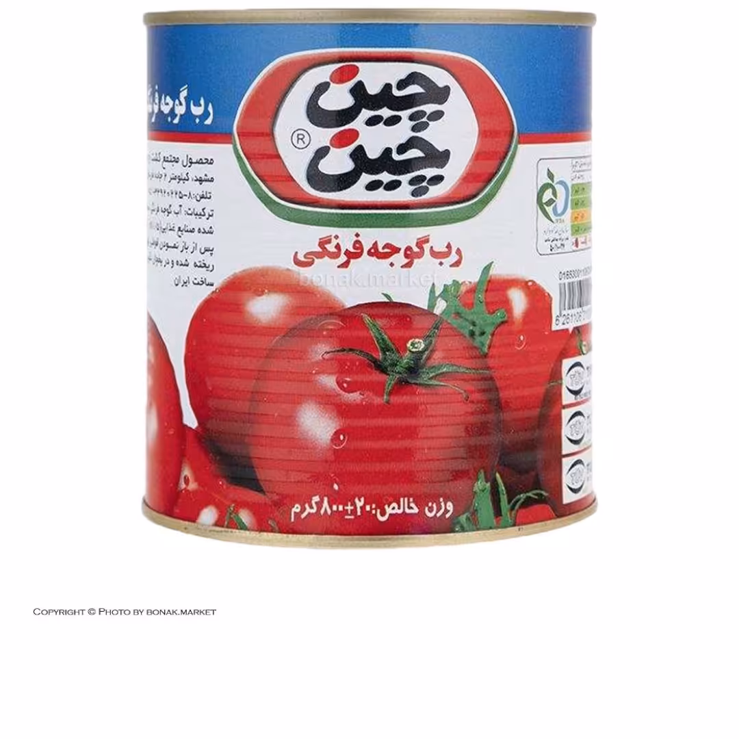رب چین‌چین 800 گرمی بسته 12 عددی