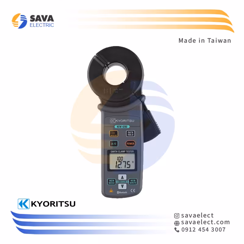 خرید ارت سنج دیجیتال کلمپی کیوریتسو ژاپن 4202 | ساوا الکتریک