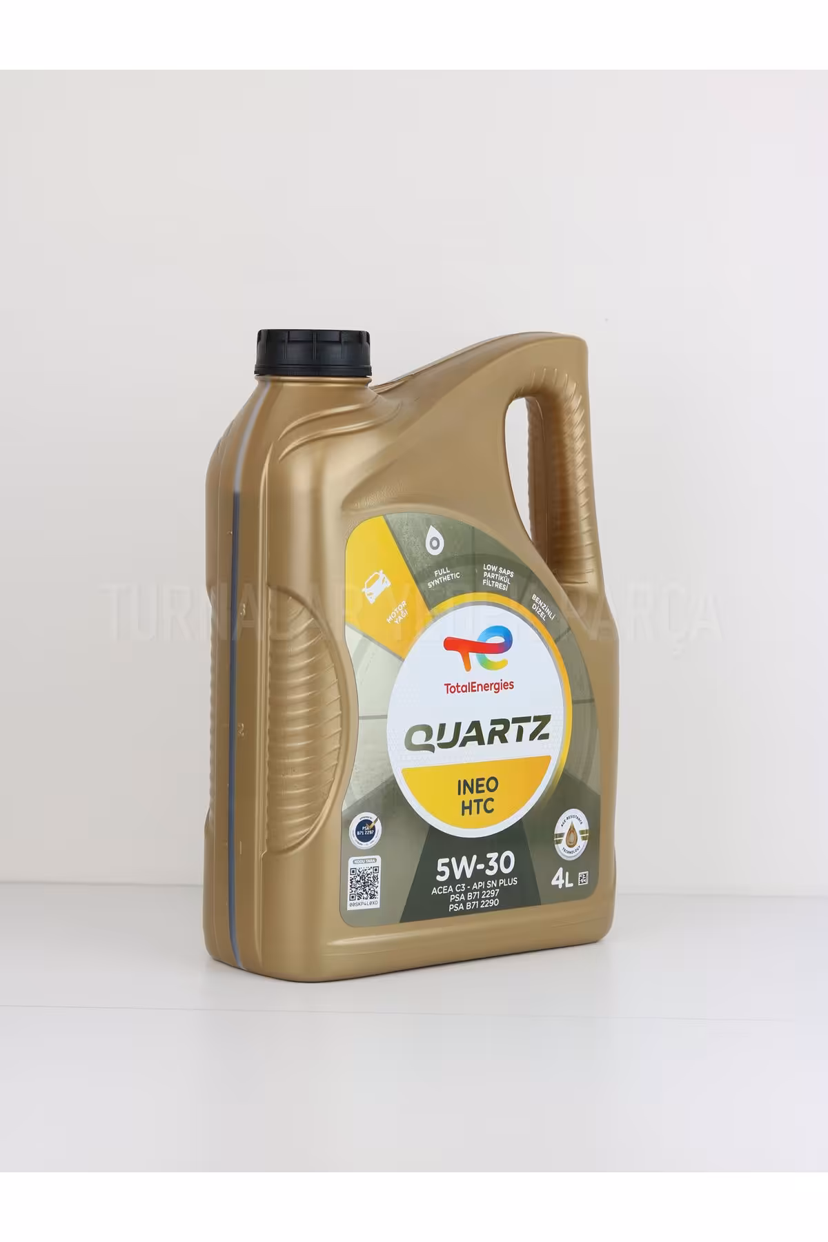 روغن و مکمل موتور QUARTZ INEO HTC 5W 30 OIL 4 LT. Total