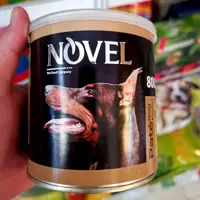 کنسروپته گوشت وسیرابی novel 800گرمی سگ