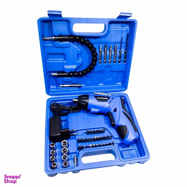 پیچ گوشتی شارژی تندیس مدل TT-2202 مجموعه 48 عددی