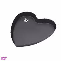 قالب تارت طرح قلب مدل بلوط کد YP-26x26x2.5CM