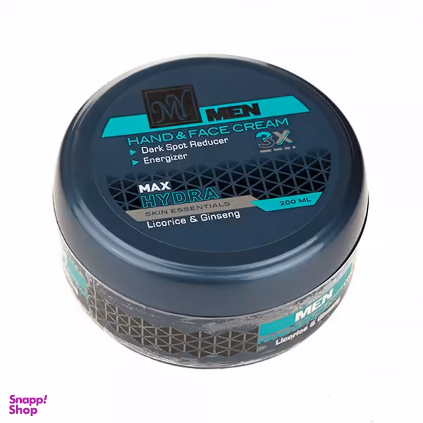 کرم دست و صورت کاسه‌ای آقایان مای(MY) با آبرسانی قوی حجم 200 میلی لیتر