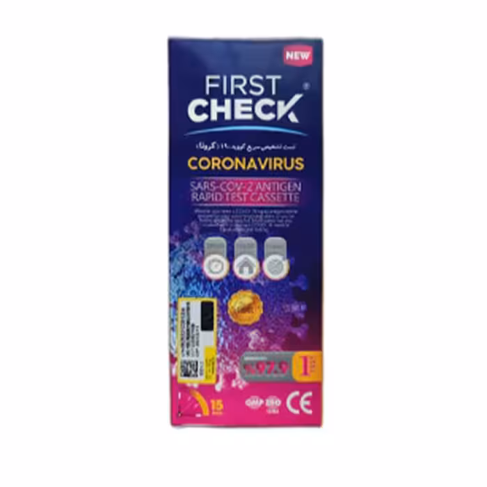 تست تشخیص کرونا فرست چک - First check