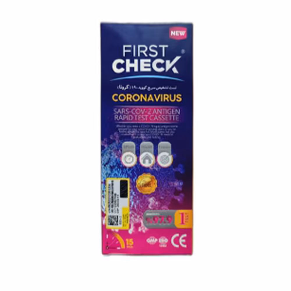تست تشخیص کرونا فرست چک - First check