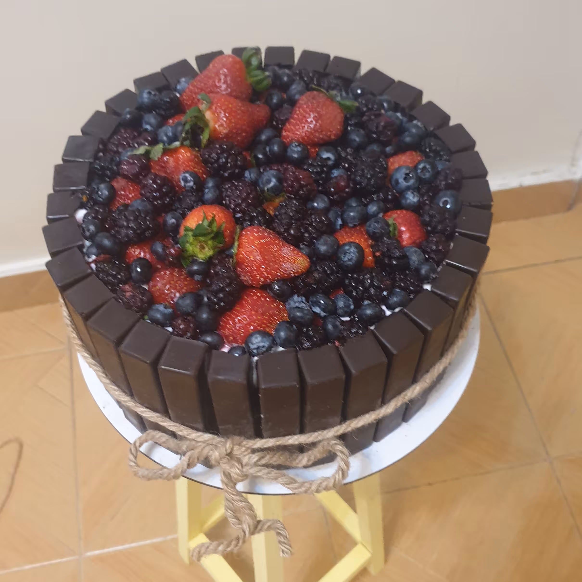 کیک میوه ای