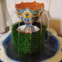 آبنما رومیزی طرح چشمه برای سفره هفت سین و سفره یلدایی و تاقچه و اوپن (پس کرایه)