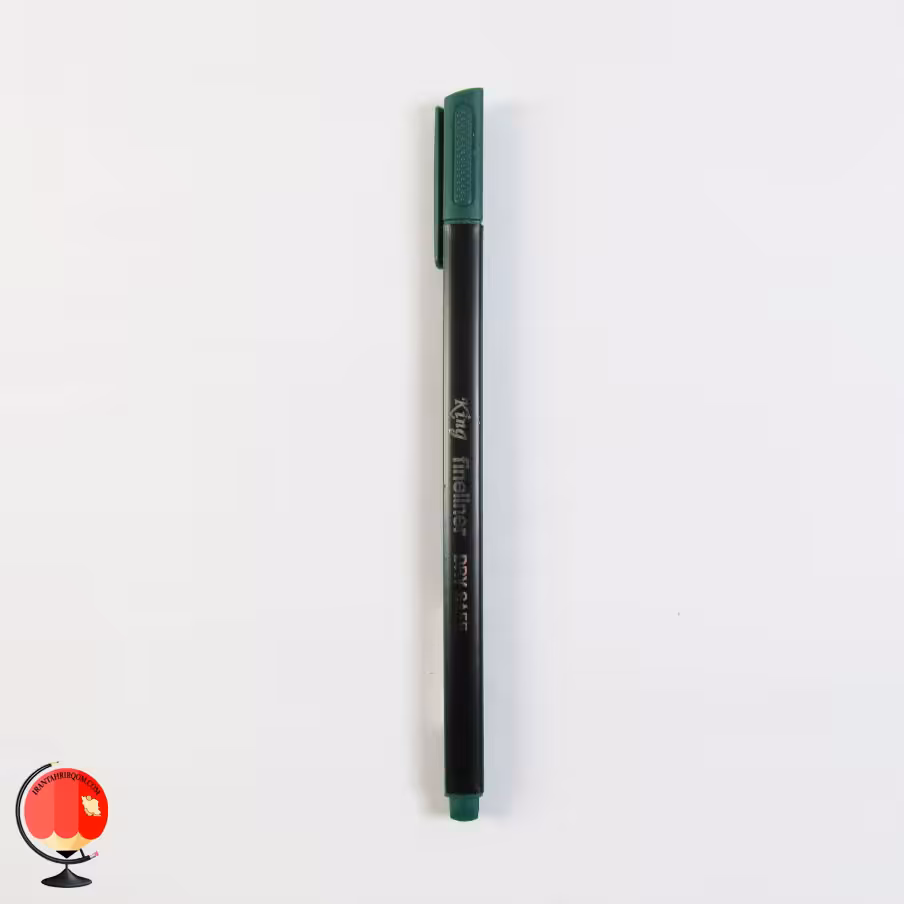 روان نویس نوک نمدی کینگ سبز