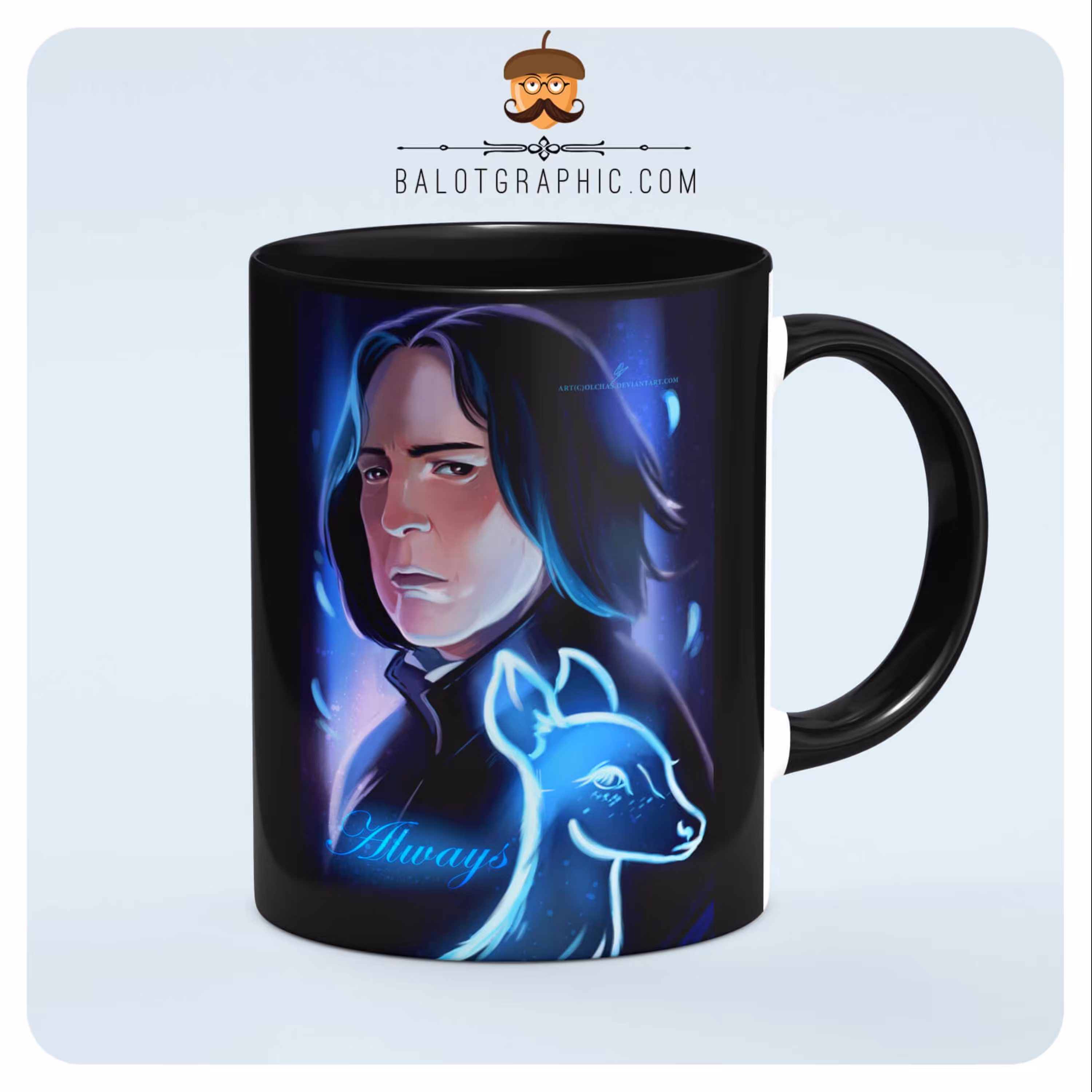 ماگ سرامیکی اسنیپ کد BM053 بلوط گرافیک