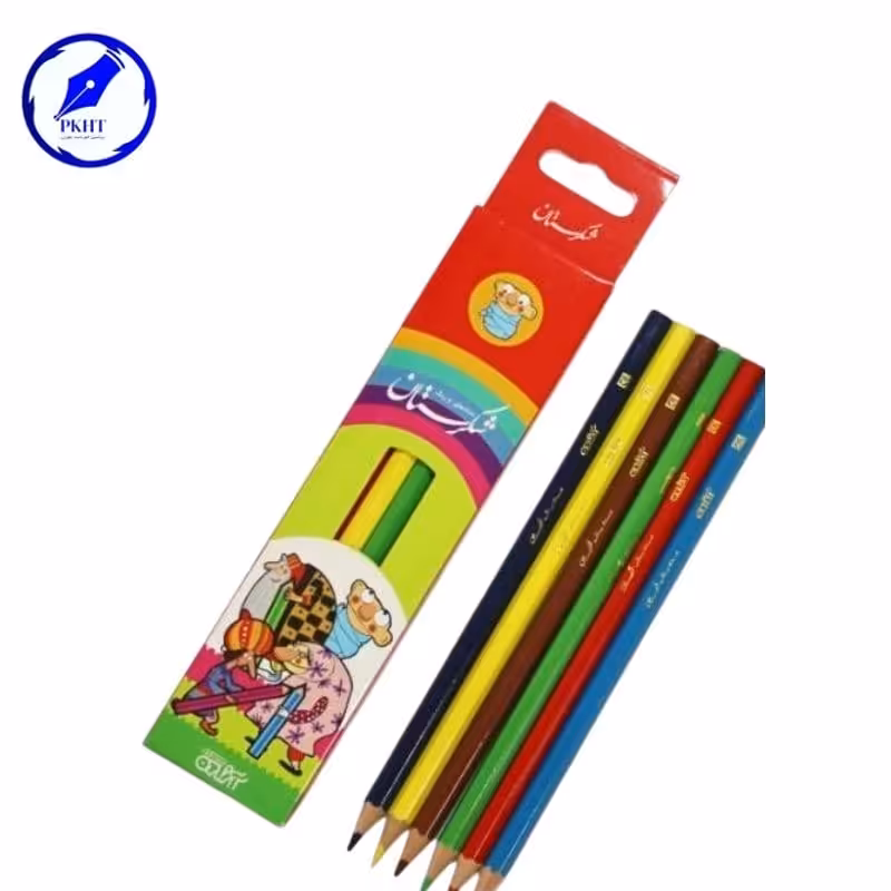 مداد رنگی 6 رنگ شکرستان