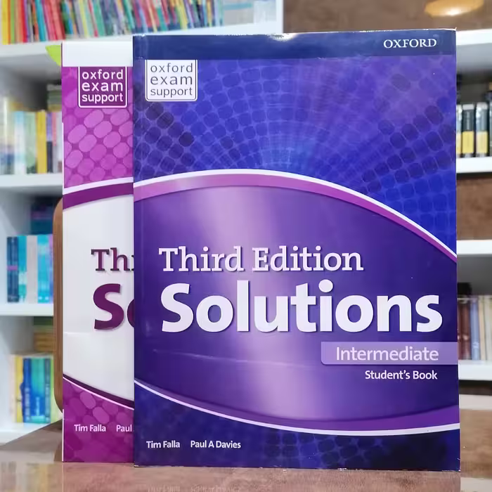 کتاب Solutions Intermediate ویرایش سوم