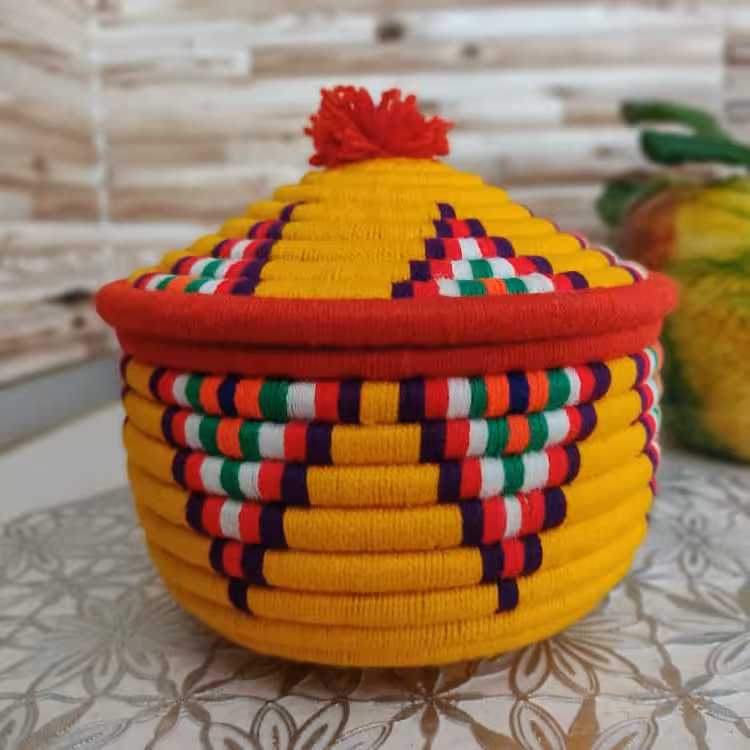 جعبه 2منظوره(جاشکلاتی،جعبه جواهرات)حصیری