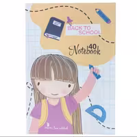 دفتر مشق 40 برگ سرو مدل BackSC