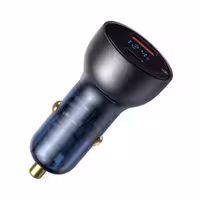 فندکی دو پورت فست شارژ باسئوس Baseus CCKX-C0G Dual Quick Car Charger