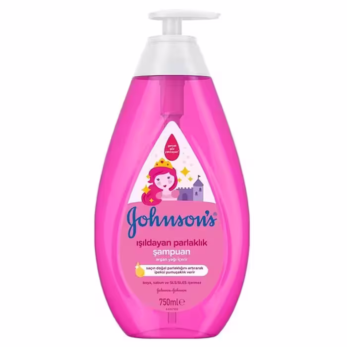 شامپو براق و درخشان کننده مو کودک 500 میلی لیتر جانسون Johnson