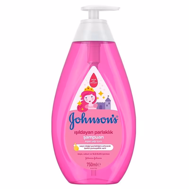 شامپو براق و درخشان کننده مو کودک 500 میلی لیتر جانسون Johnson