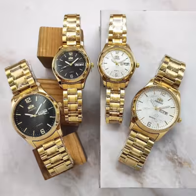 ساعت مچی مردانه وزنانه اورینت اصلی، ست ساعت مچی