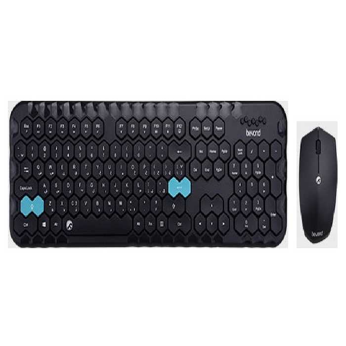 کیبورد و ماوس بیاند بی سیم مدل BMK-8300 RF