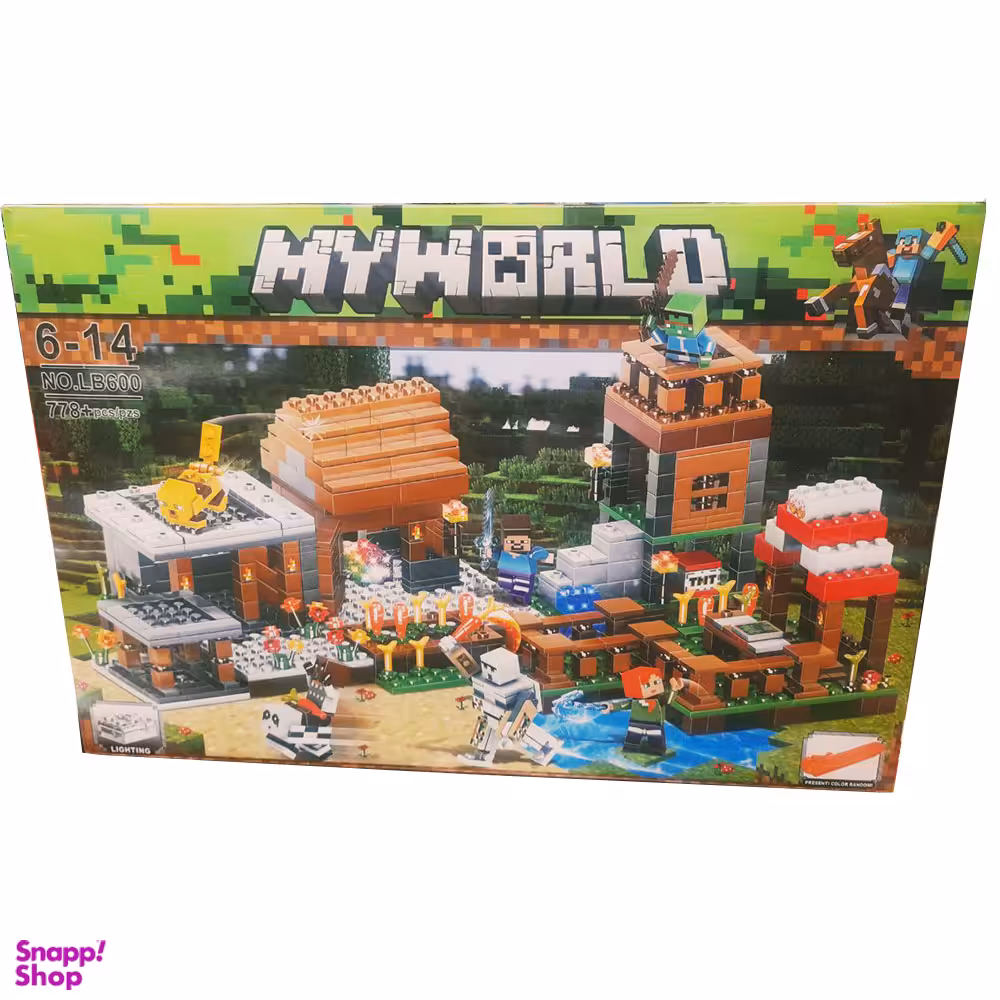 ساختنی مای ورد مدل ماینکرافت کد lb600