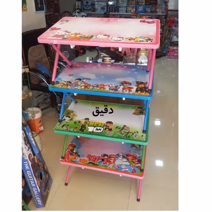 خرید میز تحریر دانش آموزی چوبی - فلزی با قیمت عمده و بسیار مناسب