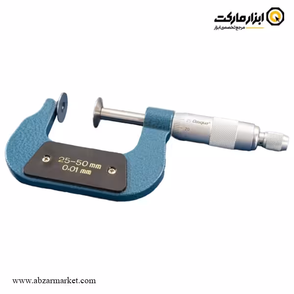 میکرومتر فک بشقابی داسکوا خارج سنج 50-25 میلی متر مدل 8104-4111