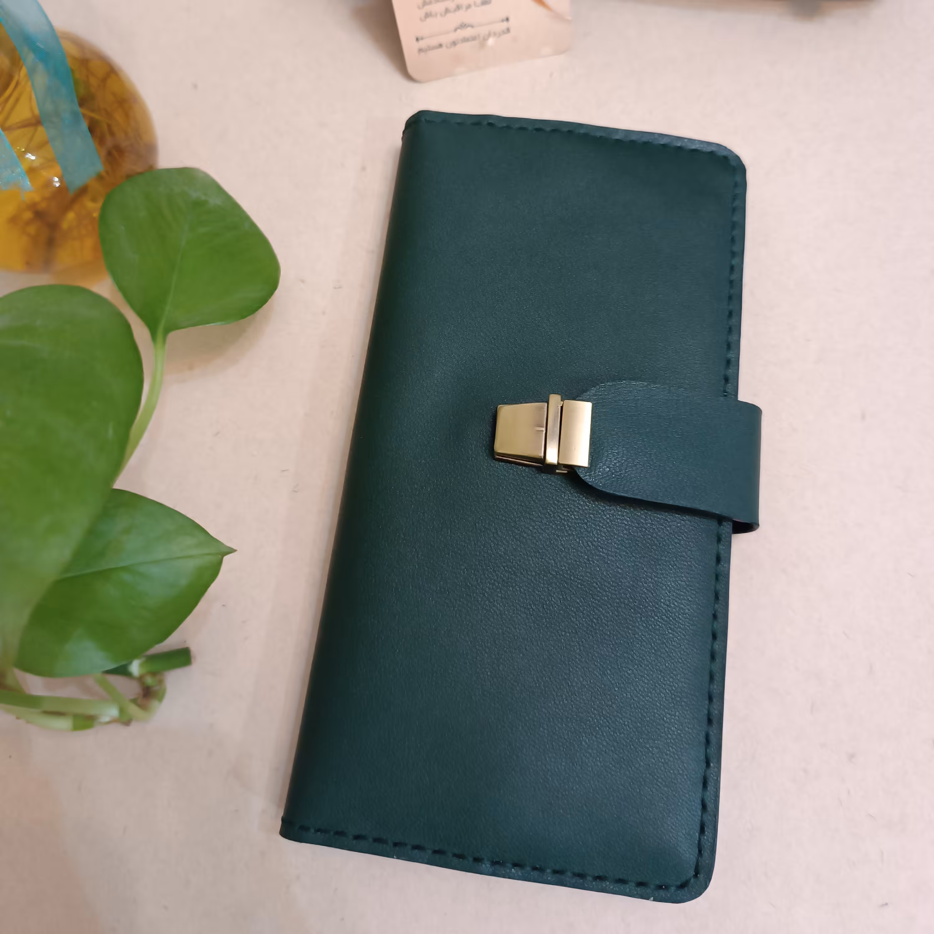 کیف پول تمام چرم سه لت، مدل ایران