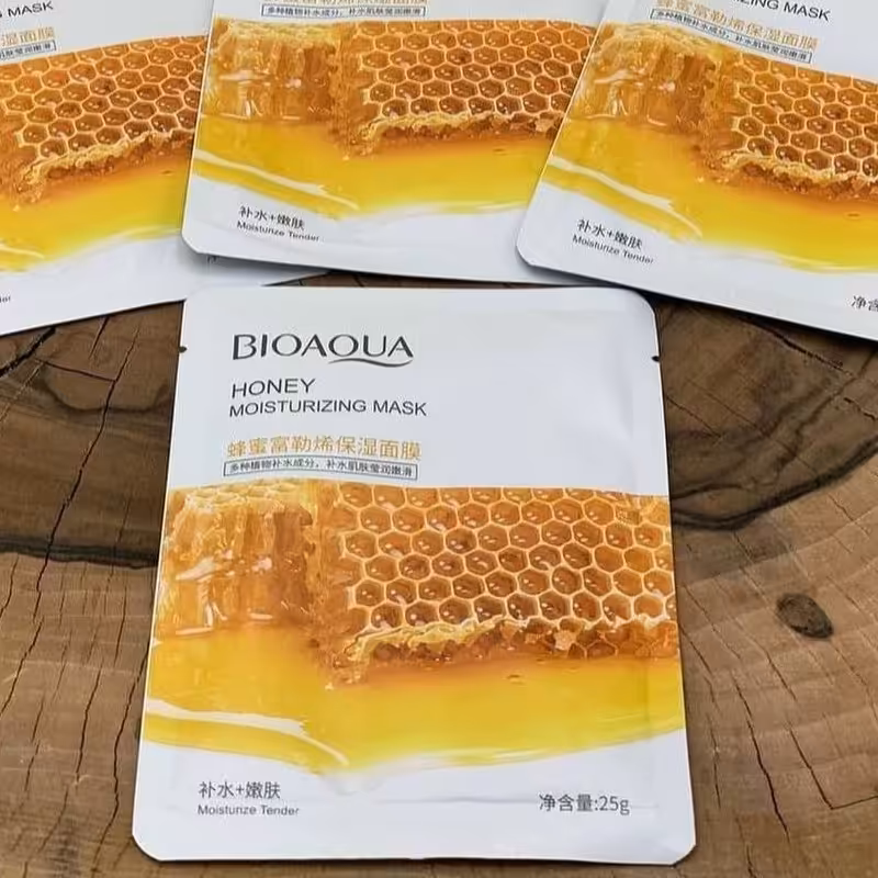 ماسک ورقه ای عسل بیوآکوا 