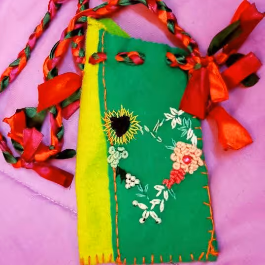 قاب عینک نمدی