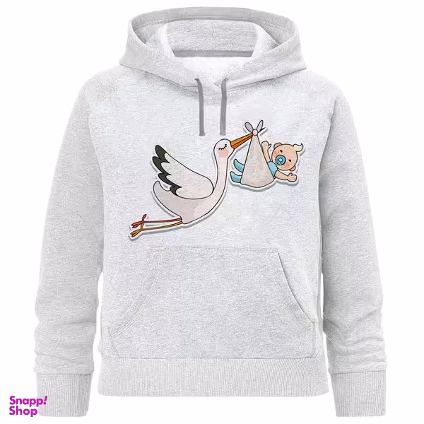 هودی پسرانه طرح لک لک کد R26