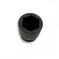 بکس کوتاه سایز 32 میلیمتر مشکی 1/2 اینچ 6 پر هنس (HANS)