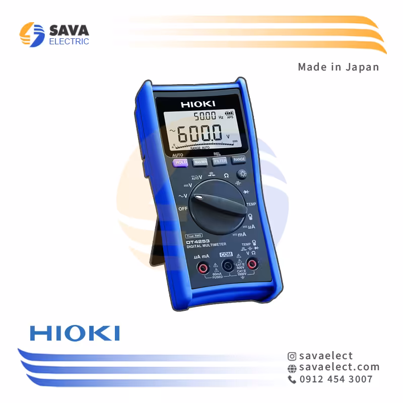 خرید مولتی متر دستی دیجیتال DT4253 هیوکی ژاپن | ساوا الکتریک