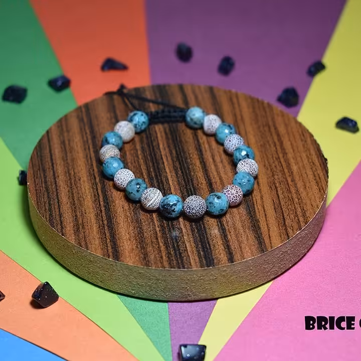 دستبند سنگ عقیق و جید