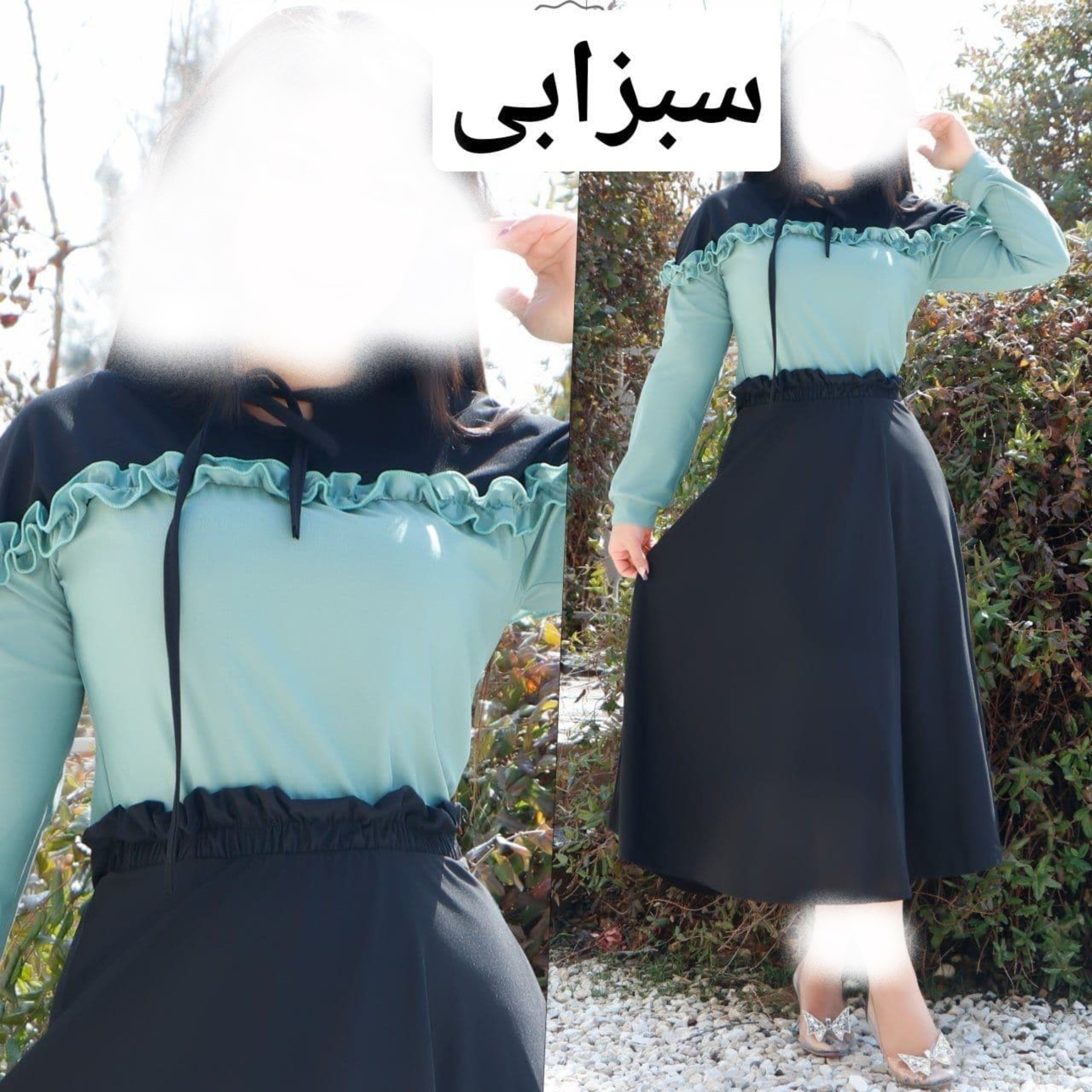 شومیز دامن(دوتیکه) کرپ پلاس اعلا