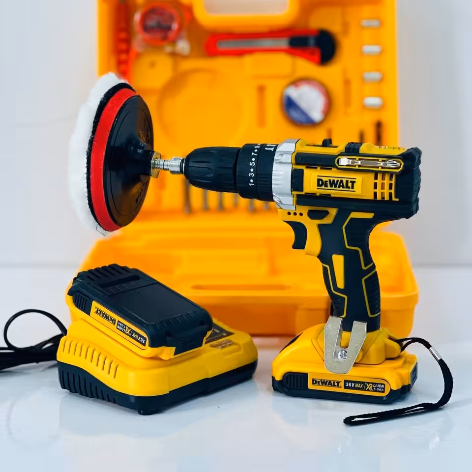 دریل شارژی سه حالته دیوالت پولیش دار 36ولت