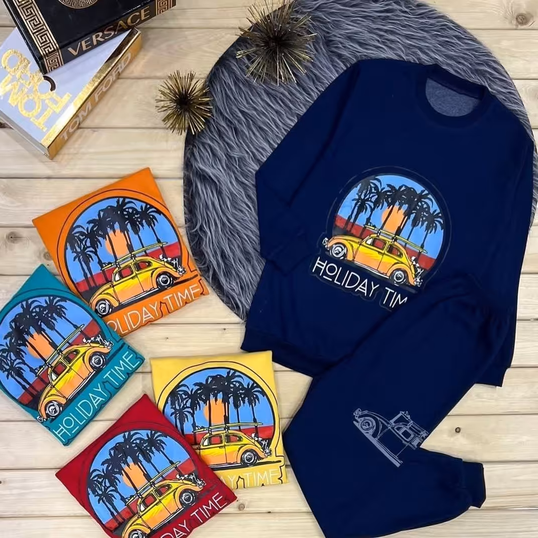 بلوز و شلوار پسرانه 
پارچه پنبه دو رو سوپر
سایز 60.65 


